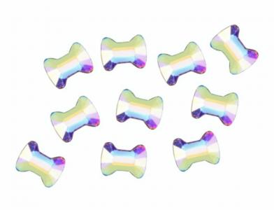 Стразы крупные квадрат голография (10шт)