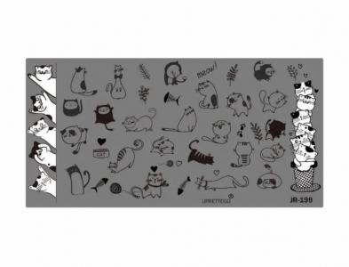 199 JR Пластина для стемпинга