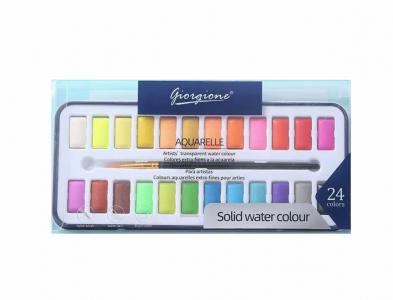 Акварельные краски набор 24 цвета