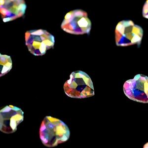 Стразы для инкрустации крупные (сердце)