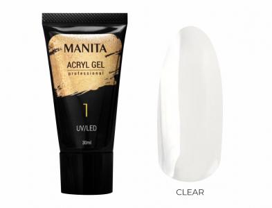 01 Acryl Gel Manita 30ml (прозрачный)