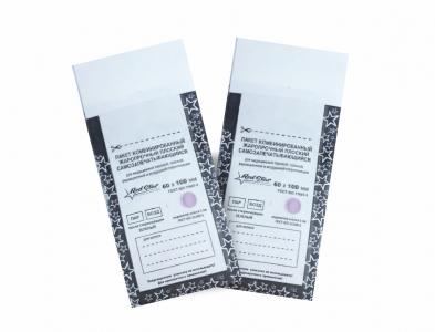 Крафт пакет комби. 60*100 белые