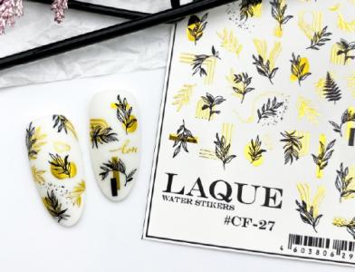 CF-27 Слайдер дизайн LAQUE Gold+Black