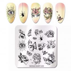 225 Пластина для стемпинга ND