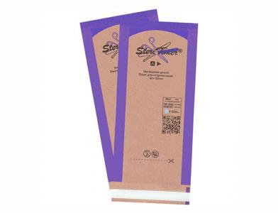 Крафт пакет комби. 60*100