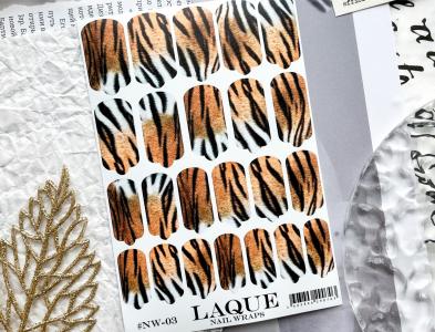 NW-03 Пленки LAQUE NAIL WRAPS №3