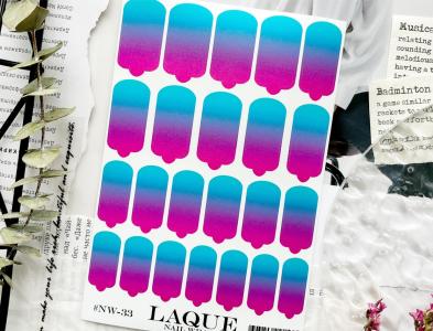 NW-33 Пленки LAQUE NAIL WRAPS №33