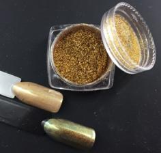 Зеркальная втирка Voyage 04701 Gold holo powder