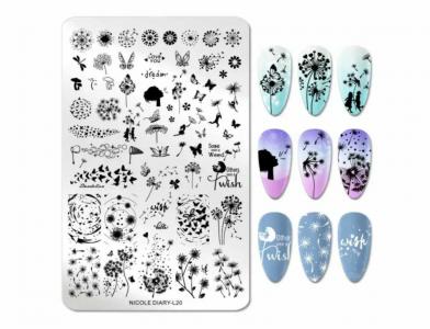 L-20 Пластина для стемпинга ND