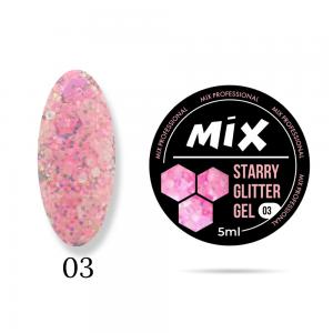 03 Starry Glitter Gel MIX 5ml