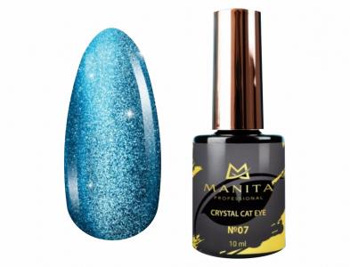 07 Гель лак Crystal Cat Eye Manita 10ml