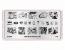 043PL Пластина для стемпинга GO! Stamp 43 Comic Book