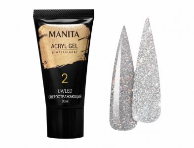 02 Acryl Gel Светоотражающий Manita 30ml