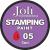 05 Краска для стемпинга Joli Professional 5ml (красная)