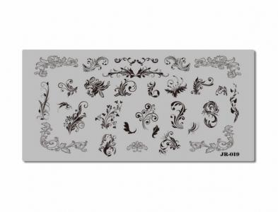 019 JR Пластина для стемпинга