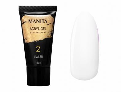 02 Acryl Gel Manita 30ml (молочный)