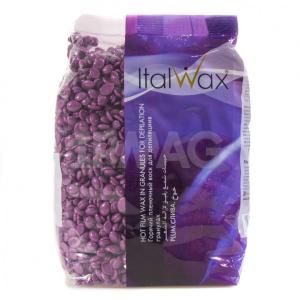 Воск ITALWAX горячий (пленочный) гранулы Слива 500гр