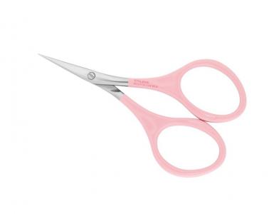 Ножницы для кутикулы розовые BEAUTY & CARE 11 TYPE 1 SBC-11/1