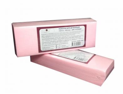 Полоски для депиляции розовые 7*20 (100 шт)