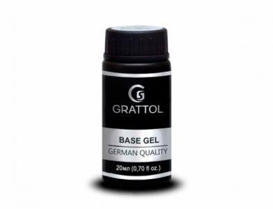 База каучуковая Grattol NO HEMMA Rubber Base Gel 20ml