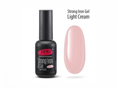 Strong Iron Gel Light Cream PNB 8ml (светло-кремовый)