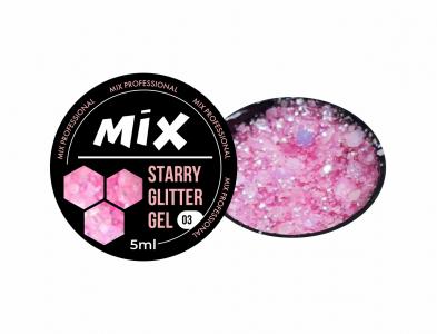 03 Starry Glitter Gel MIX 5ml