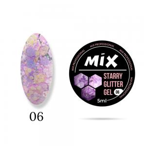 06 Starry Glitter Gel MIX 5ml