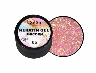 Keratin gel UNICORN SaSa Professional 15ml №05