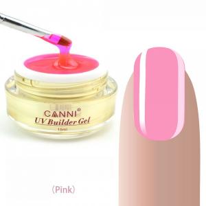 Гель для моделирования (розовый) Canni 15мл