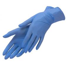 Перчатки нитриловые голубые S (100 шт)
