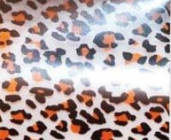 Фольга широкая в рулонах (леопард)