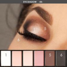 FA06 6 colors Eyeshadow-5#  (11093-5)(Тени для век)