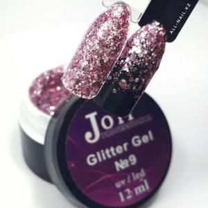 09 Glitter Gel  Joli Professional 12ml