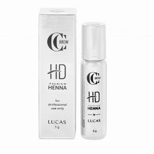 Хна для бровей Premium henna HD CC Brow (каштан) 5гр