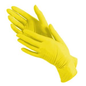 Перчатки нитрил MediOk (желтые) М 100шт