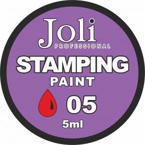 05 Краска для стемпинга Joli Professional 5ml (красная)