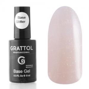 База каучуковая (камуфляж) с шиммером Grattol Base 9ml №6