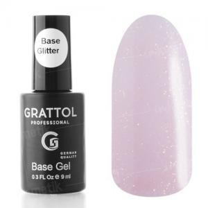 База каучуковая (камуфляж) с шиммером Grattol Base 9ml №7