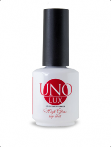 Топ Uno Lux High Gloss Top Coat" UNO LUX 15мл"