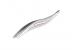 Пинцет АТ9917 косой изогнутый со стразами