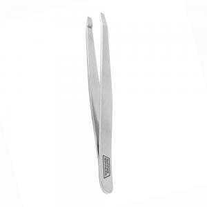 NN_T-01 Пинцет для бровей прямой край 96мм