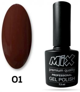 01 Гель лак BROWN MIX 7.3мл