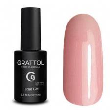 База каучуковая камуфляж Grattol Base Camouflage Pink 9ml