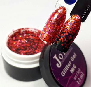 06 Glitter Gel  Joli Professional 12ml