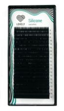 Ресницы черные Lovely Silicone"-20 линий (D 0.10 09мм)"