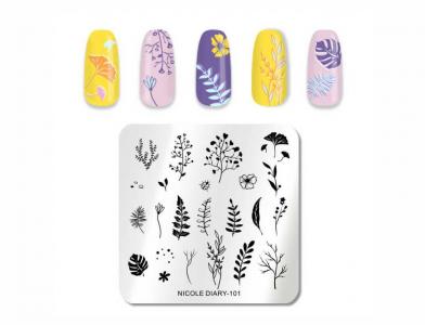 101 Пластина для стемпинга ND