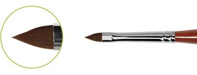 Кисть Лепесток" из синтетики имит. колонка №5 GN93R"