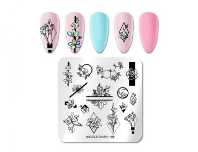 188 Пластина для стемпинга ND